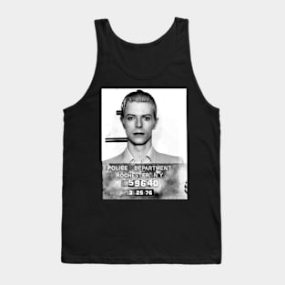 David Bowie Mugshot Tank Top